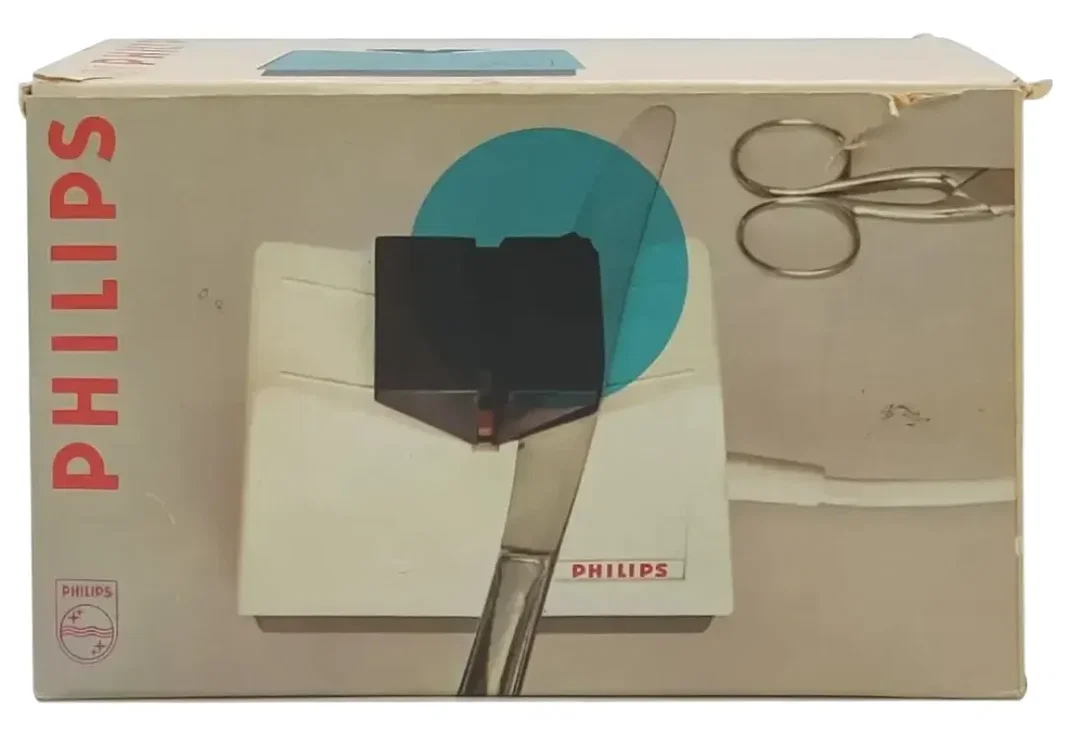 Vintag PHILIPS HM 3600 Vintage Messer- und Scherenschleifer aus den 1970ern – Bild 4