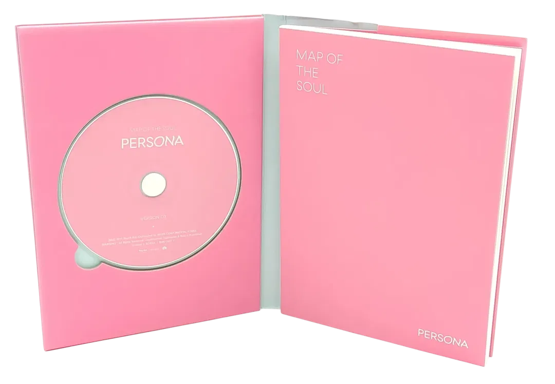 K-Pop - BTS - Map of the Soul - Persona - Version 03 - Fotobuch mit Audio CD in Papierhülle - Bild 1