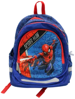 Kinder-Rucksack Spider-Man – Blau/Rot mit großem Frontmotiv, 2 Fächer - Bild 2