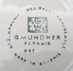 Gmundner Keramik (Buntgeflammt) - Stollenplatte - Bild 2