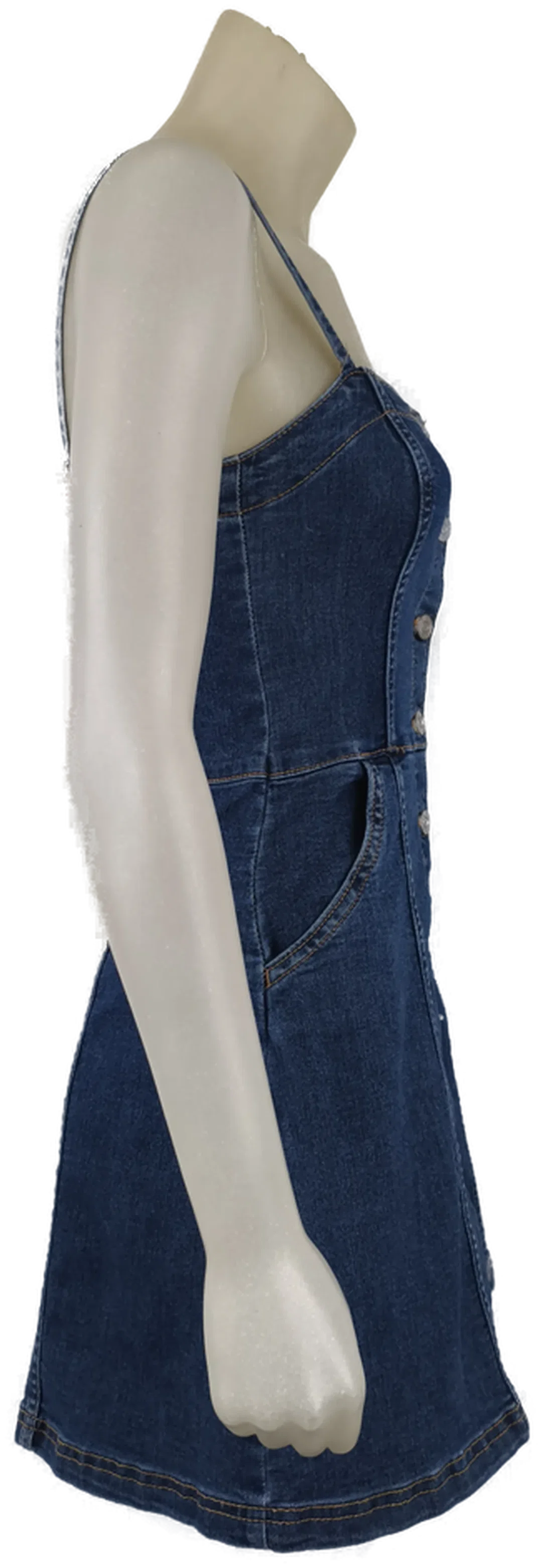 H&M, Jeanskleid, Teenager, Gr. 34 – Bild 4