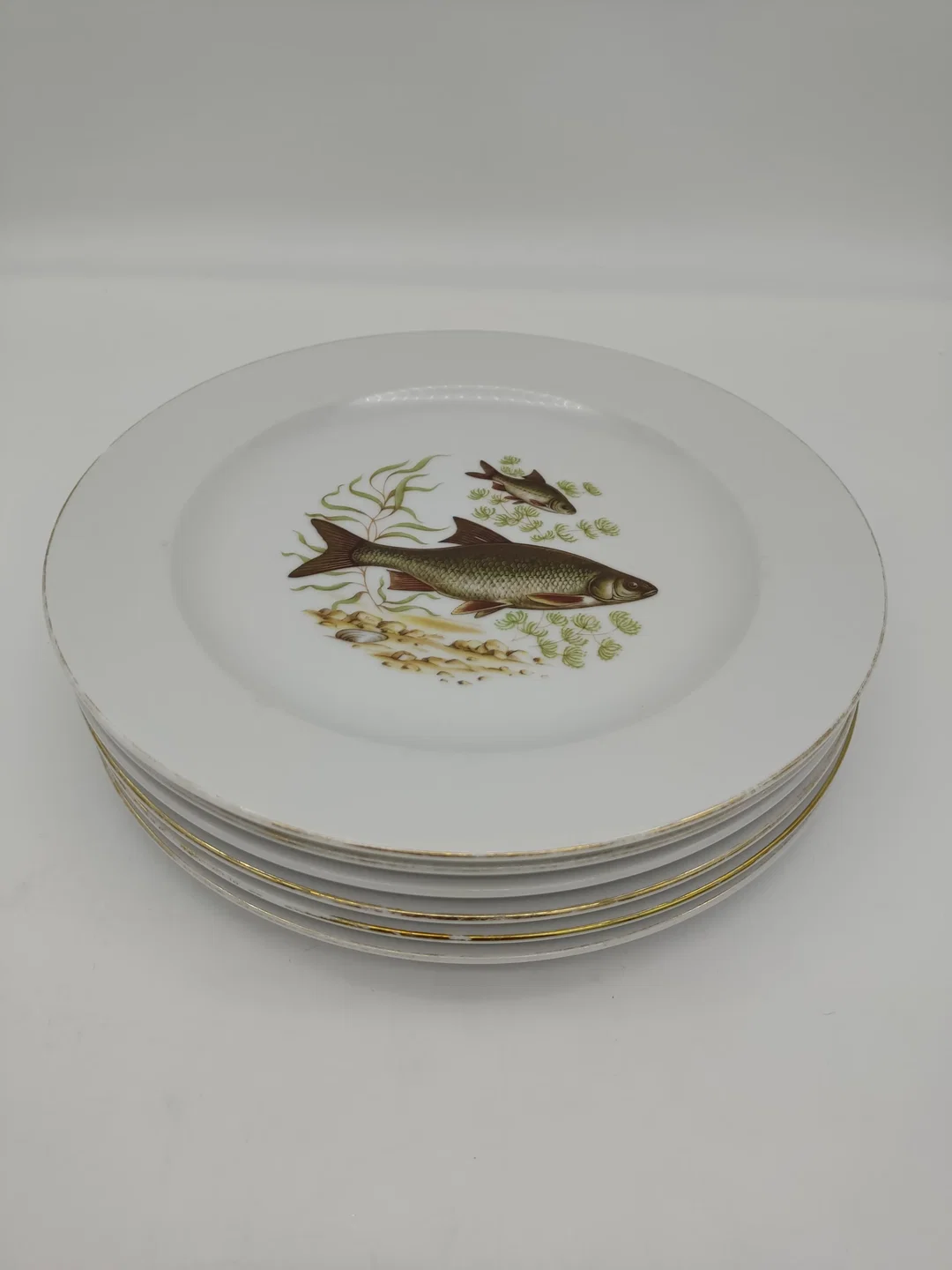 Vintage Fischteller - 6 Stück - Bild 4