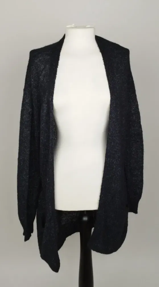 Opus Strick-Cardigan Blau - 38, 40% Polyacryl, 30% Nylon, 30% Mohair - Bild 1