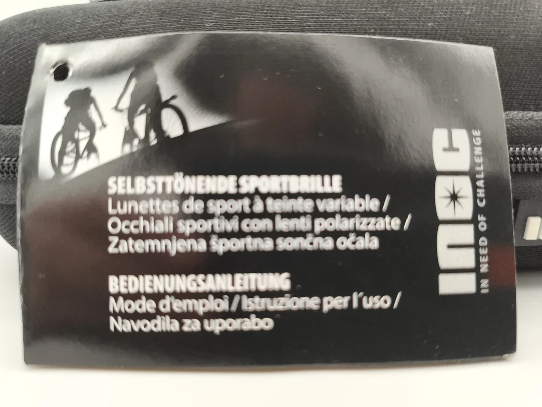 Sportbrille selbsttönend, Inoc, neu – Bild 3
