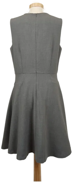 Benetton Damen Kleid grau Gr. M - Bild 3