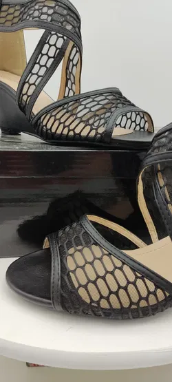 Damen Sandalen Mischfaser Gr. 39 | Sommer-Eleganz - Bild 4