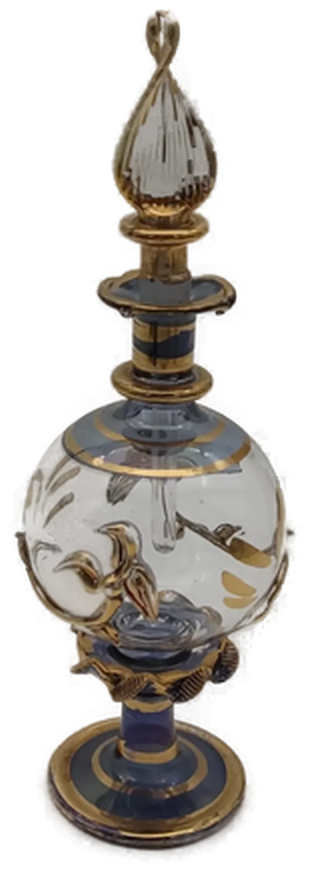 Ägyptische Mundgeblasene Glasparfümvase  - Bild 2