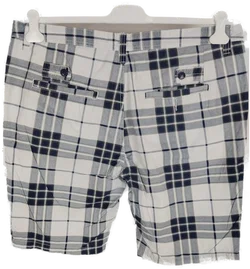 Herrenhose Wild 1978 South America kariert, weiß/blau/grau, Größe L - Bild 2