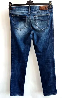 DIESEL Damen Stretch Jeans Super Slim Skinny blau Gr. W28 L32 - Bild 2