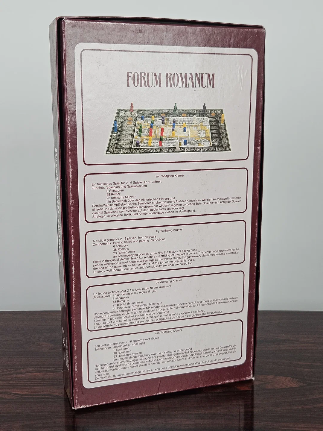Forum Romanum - Vintage Gesellschaftsspiel - franckh Edition Perlhuhn  – Bild 2