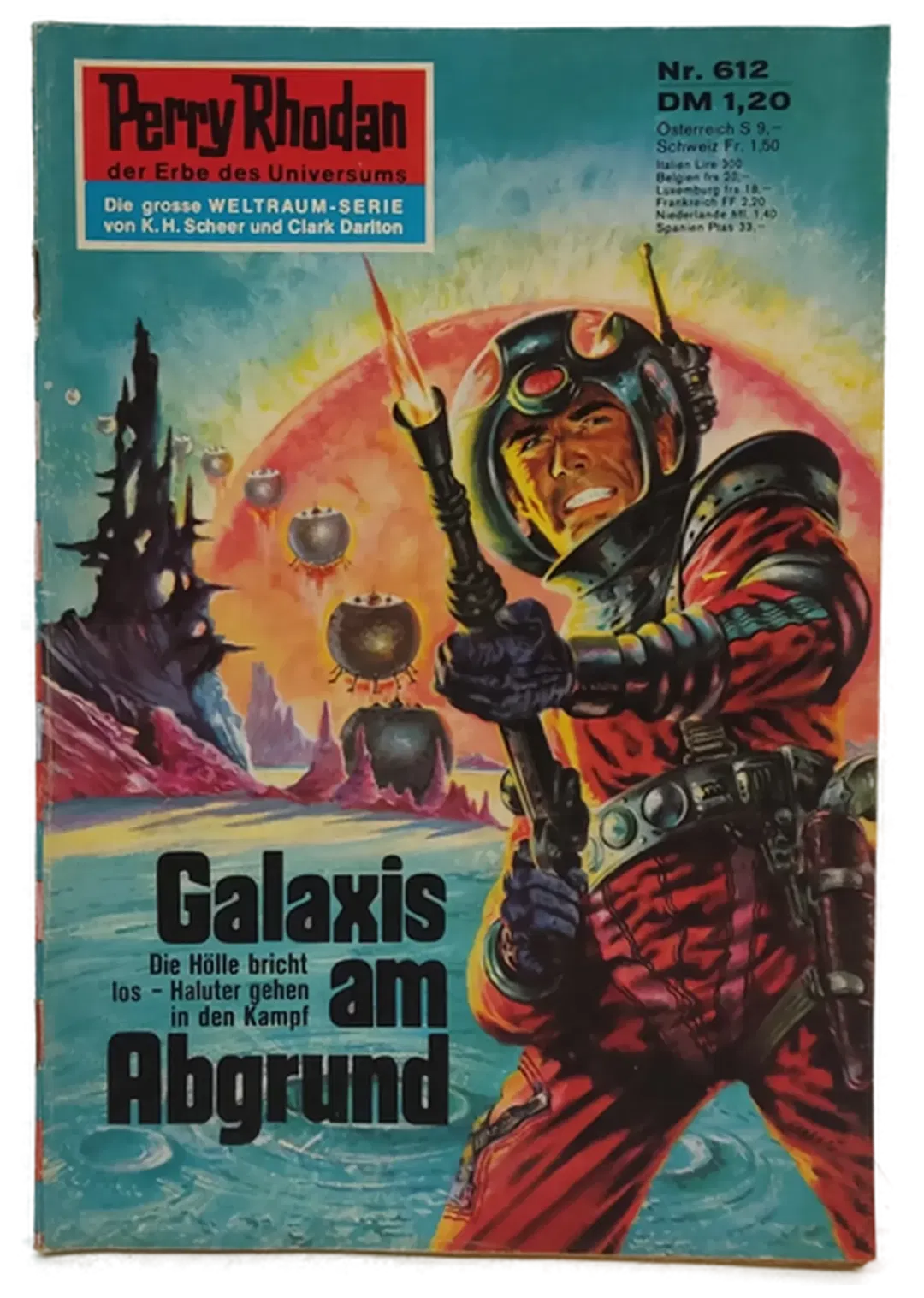 Romanheft Perry Rhodan Galaxis am Abgrund Erstauflage Nr.612 - Bild 1