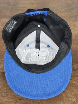 OBEY Snapback Kappe, schwarz/blau - Bild 4