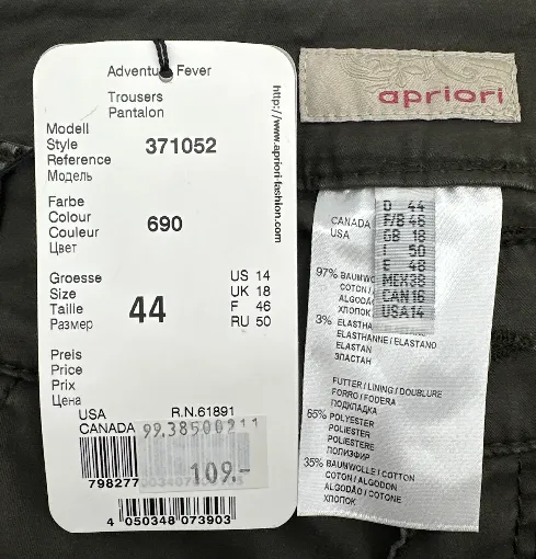 Apriori - Damenhose - Gr. 44 – Bild 3