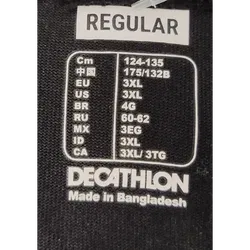 DECATHLON Damen T-Shirt schwarz - Gr. 3XL - Bild 4