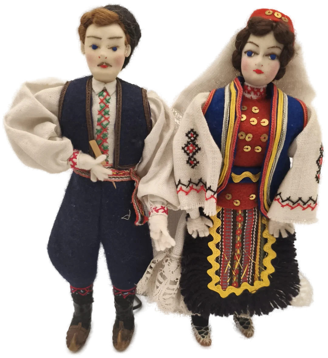5 Trachtenpuppen, Souvenir – Bild 3