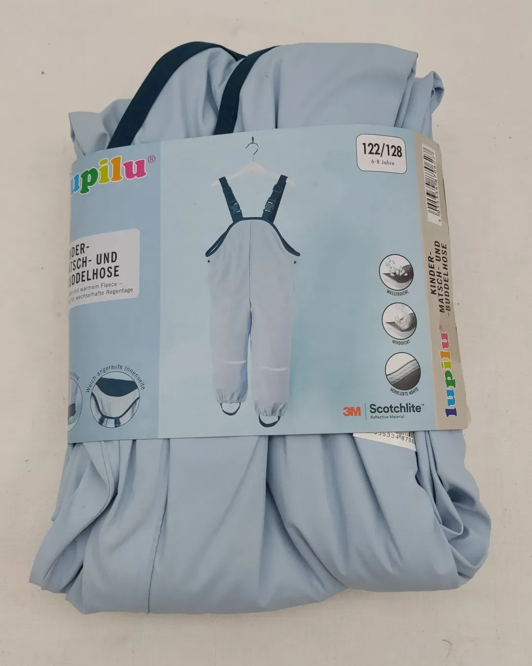 Lupilu - Kinder Matsch- und Buddelhose Gr. 122/128 - Bild 1