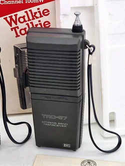 Realistic TRC-87 1-Kanal CB-Walkie-Talkie Set (2 Stück) - Schwarz - OVP - Bild 5