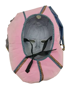 Veneziansiche Harlekin Maske (tragbar) - Bild 2