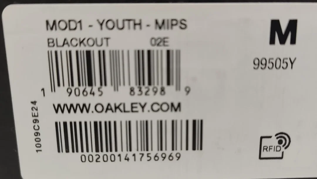 Oakley Helm Mod1 Youth Mips größe: M 53 - 57cm in schwarz-matt – Bild 7