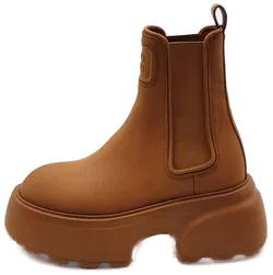 Copenhagen Studios Chelsea Boots aus Leder caramel Gr. 37 - Bild 3