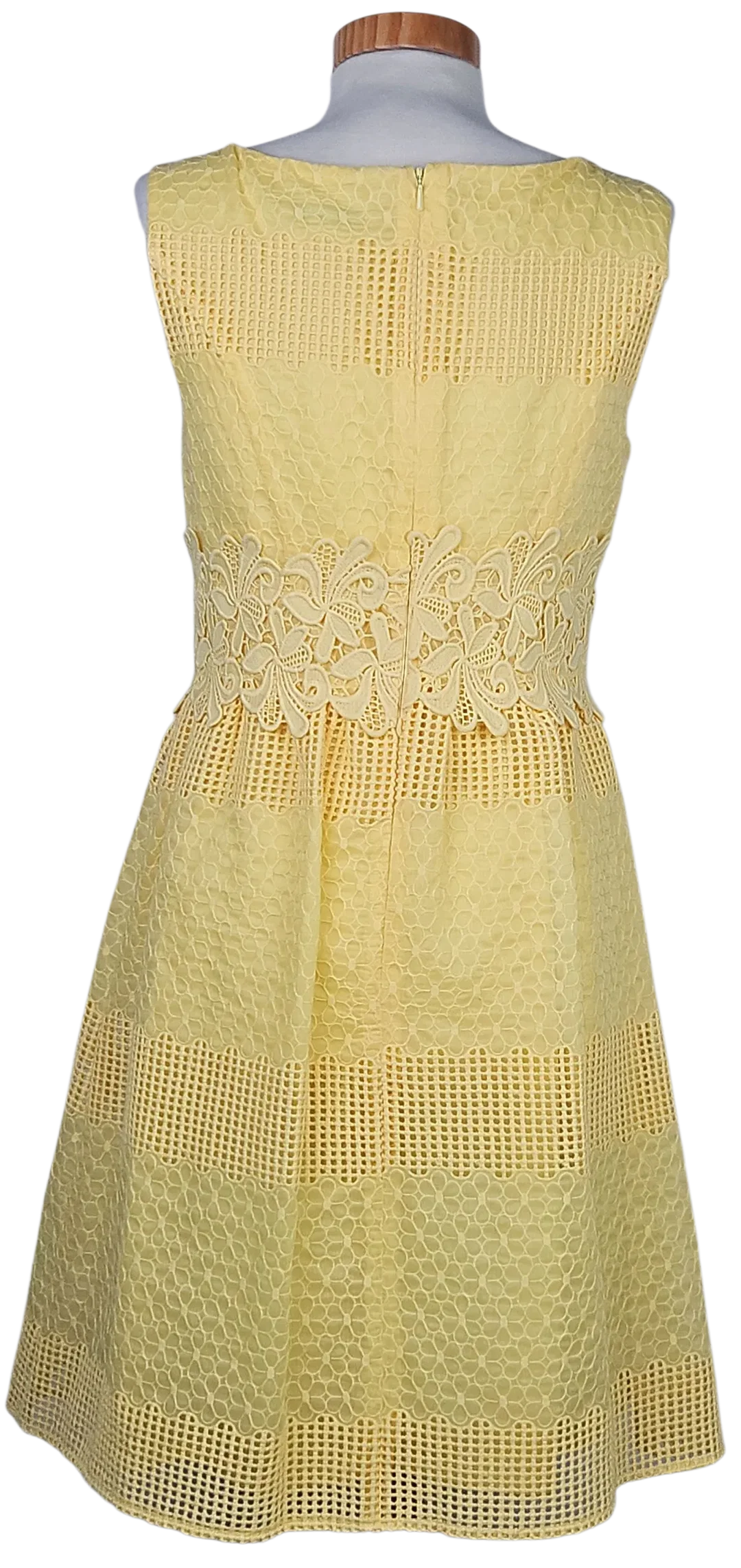 Jakes's Damen Midikleid, gelb - Gr. M  – Bild 2