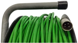 ABT Kabeltrommel/Gerätetrommel mit grünem XLR-Kabel Typ GLT/GT 25/GT 50 - Bild 5