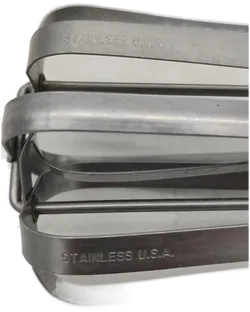 Handbetriebener Handmixer / Schneebesen aus Edelstahl - Bild 3