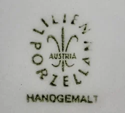 Lilienporzellan Austria - Alpenflora Teller hoch - Bild 4
