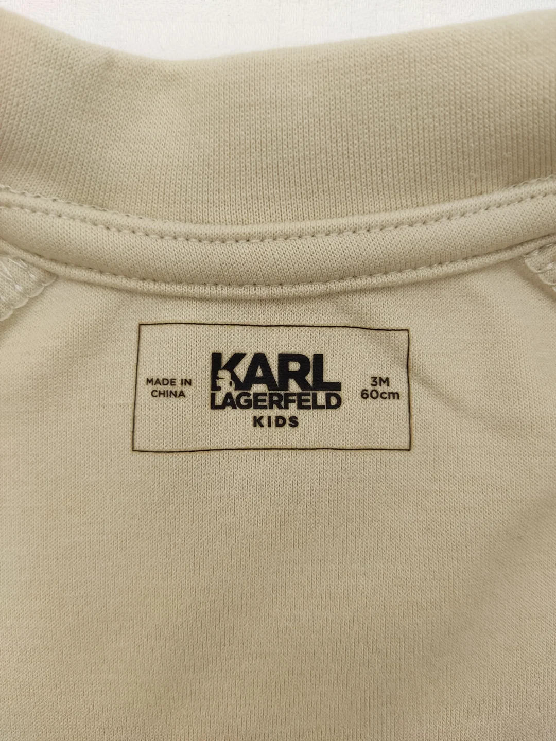 Karl Lagerfeld - Baby Sweatjacke Gr. 60 – Bild 3