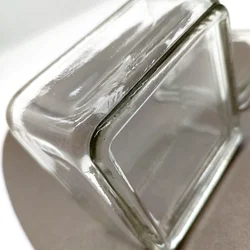 Glasbehälter Kubus Wagenfeld Transparent | Vintage  - Bild 3