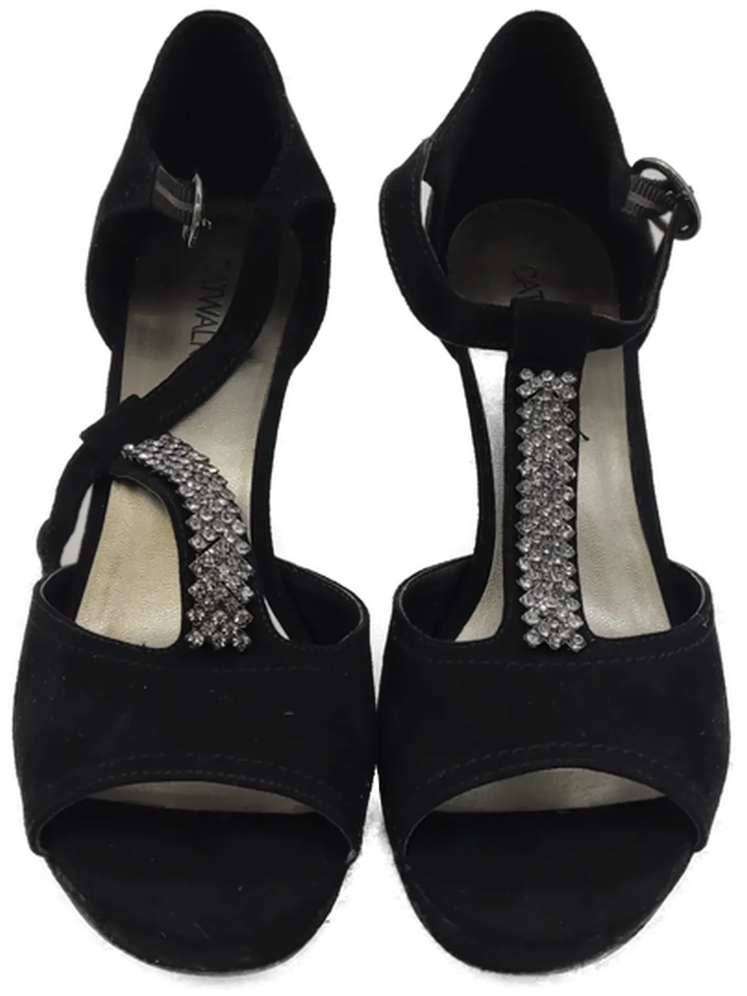 Catwalk High Heels schwarz, Größe 39 – Bild 4