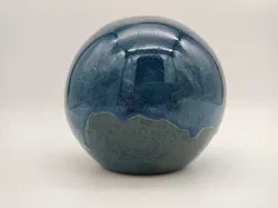 Kugelförmige Tischvase aus Ton - Bild 3