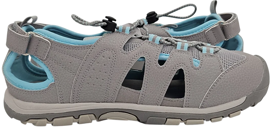 CRANE Damen Outdoor Sandalen - Gr 40 - grau  – Bild 4