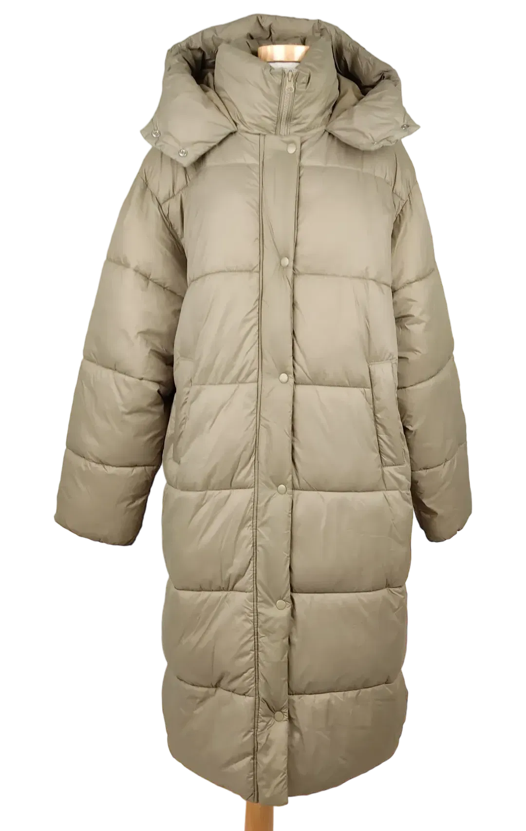 Gina Tricot Damen Mantel, khaki - Gr. M - Bild 4