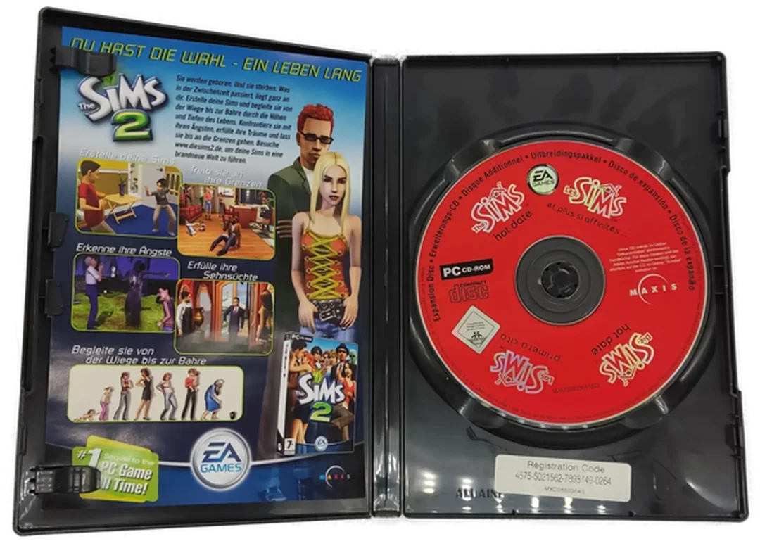 PC Game CD-ROM "Die Sims hot date" Erweiterungspack – Bild 3