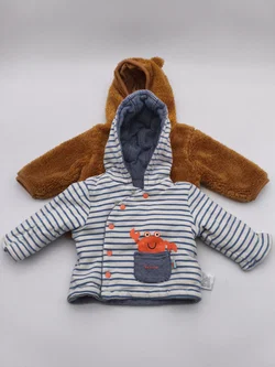 2 Jäckchen, Baby-Jacken Gr. 50/56