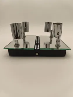 Deckenlampe, Badlampe Spiegel/Chrom - Bild 3