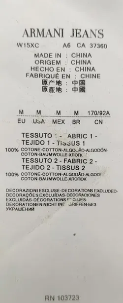 Armani Herren Pullover grün Gr. M - Bild 6