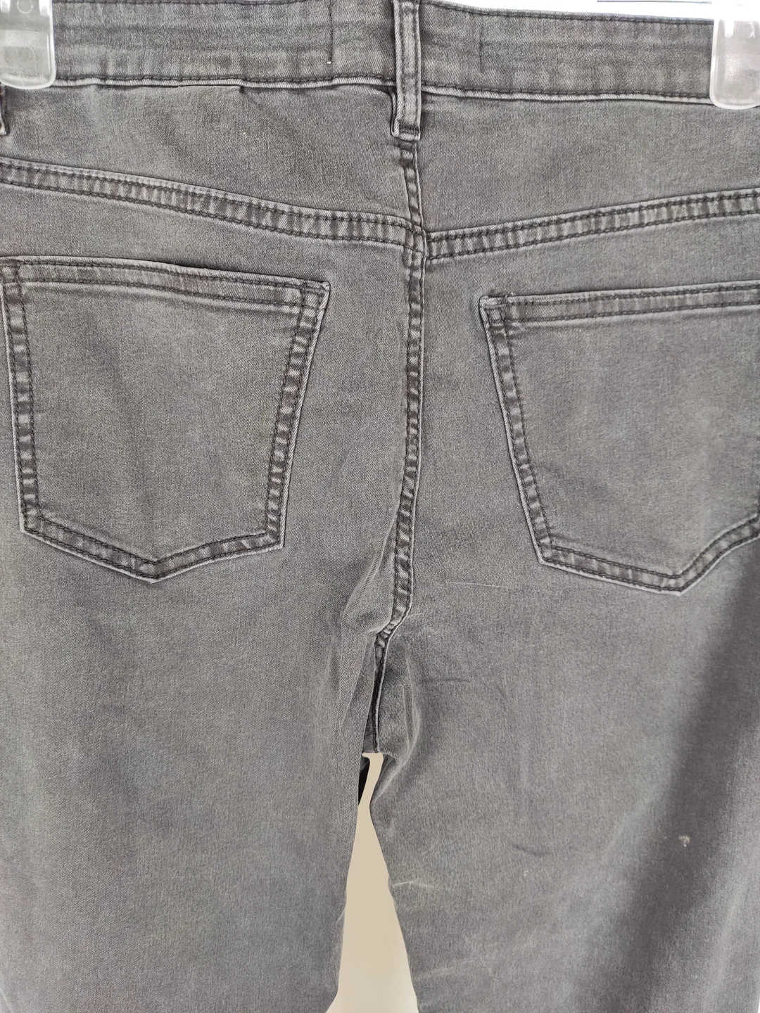 Jeans "L.O.G.G. Label of graded Goods" lang mit Stretch, dunkelgrau mit Taschen, Größe 164 – Bild 3