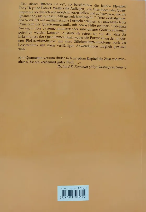 Quantenuniversum - Anthony J. G. Hey, Tony Hey, Patrick Walters – Bild 2