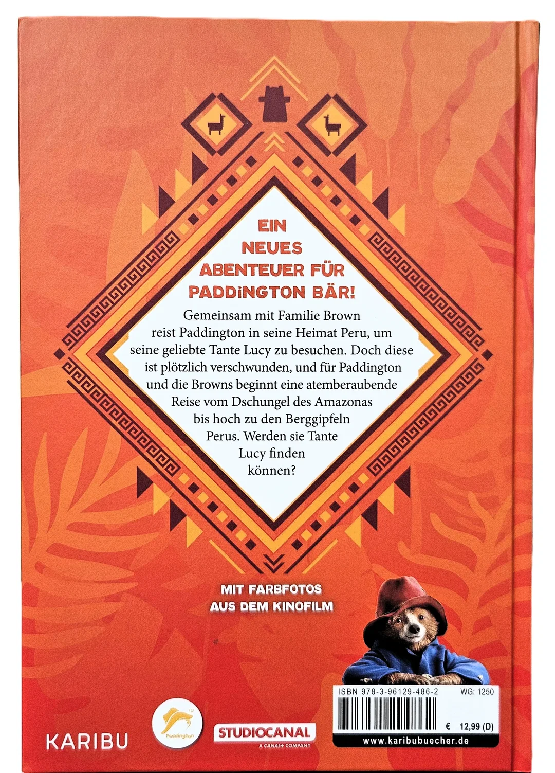 Paddington in Peru – Das Buch zum Film - Anna Wilson - Bild 2