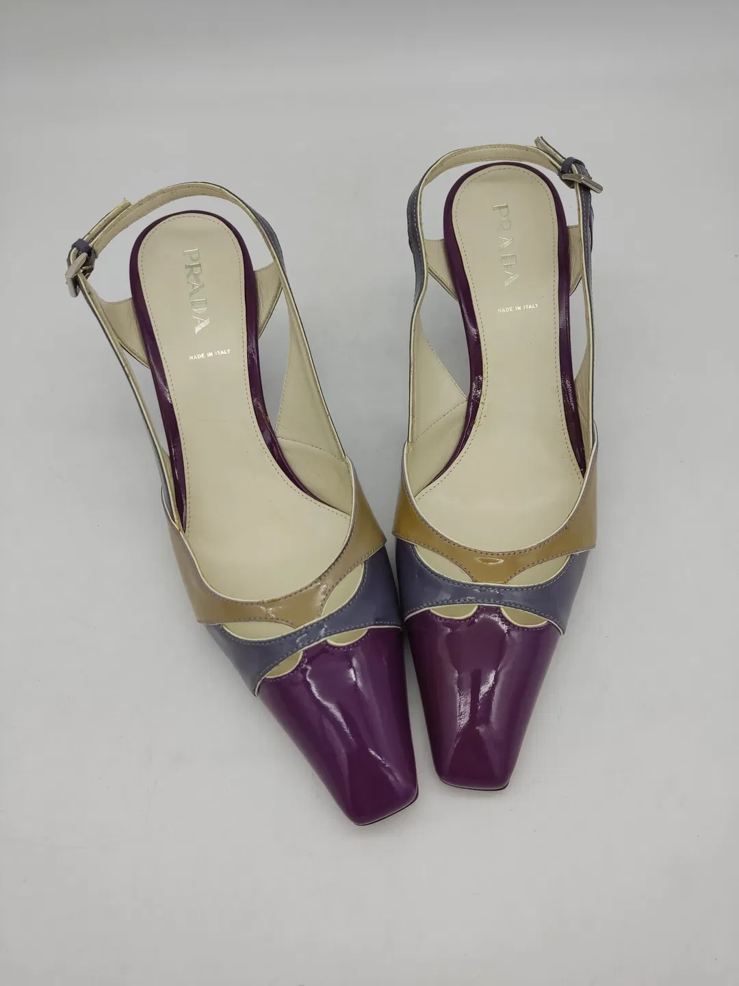 Prada Damenschuhe, violett, mehrfarbig, Größe: 40,5 - Bild 4