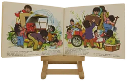 Kinderbuch Konvolut Die lustigen Igelkinder - Das Wichtelvolk - Der Stangelberger Poldl antiquarisch - Bild 6