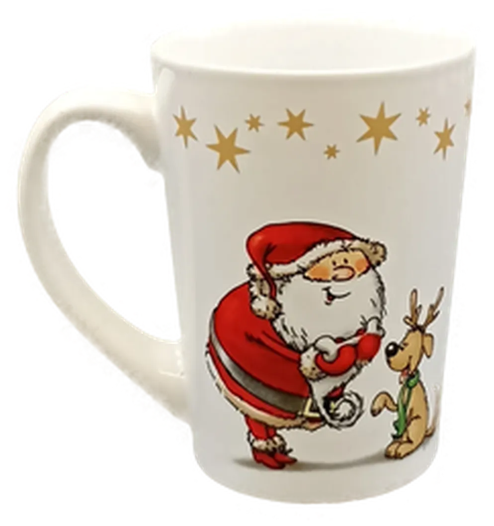 Home & Deco Weihnachtstasse gemustert – Bild 4