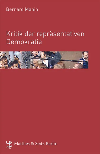 Kritik der repräsentativen Demokratie - Bernard Manin - Bild 2