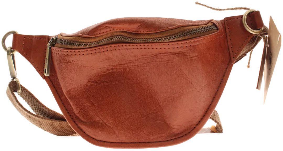 Berliner Bags Bauchtasche – Echtleder – Braun – Unisex – Vintage Look – NEU - Bild 1