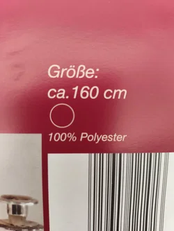 Hochwertige Tischdecke, Rund - Bild 2