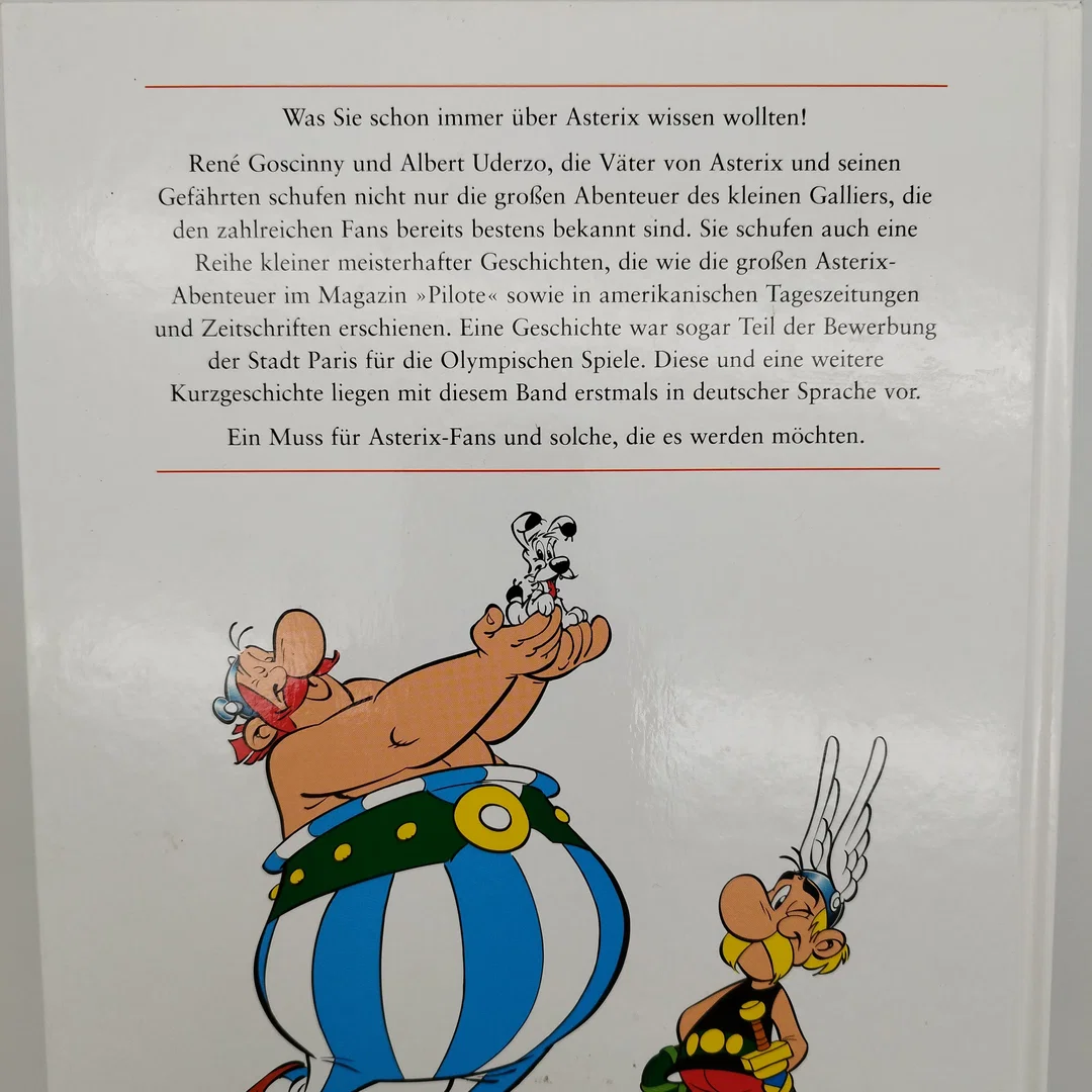 Asterix plaudert aus der Schule, 14 Kurzgeschichten  – Bild 2
