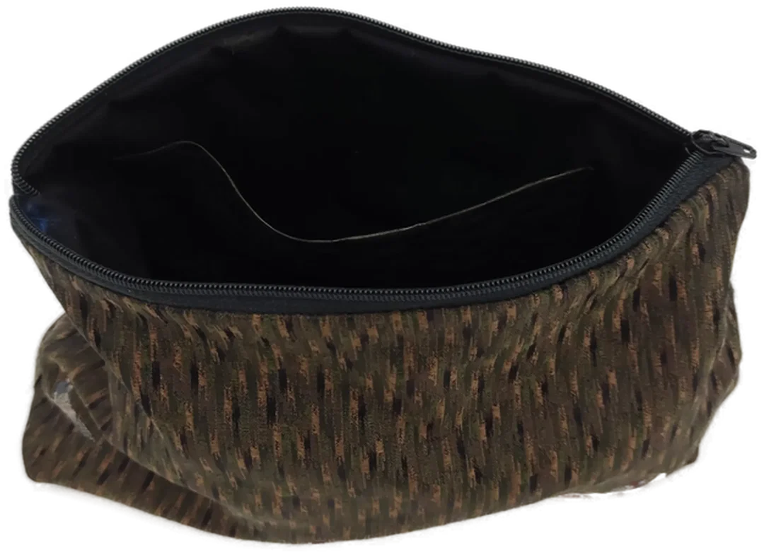 Stofftasche mit Zipp mehrfarbig – Bild 4