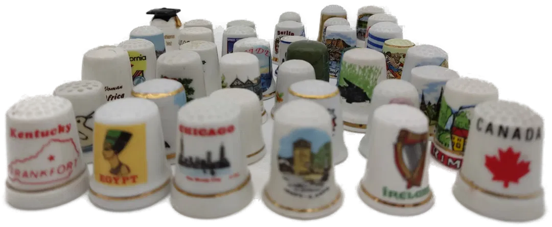 Fingerhüte Konvolut vintage - Bild 4